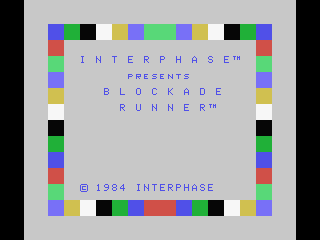 Blockade Runner screenshot 6 for MSX
